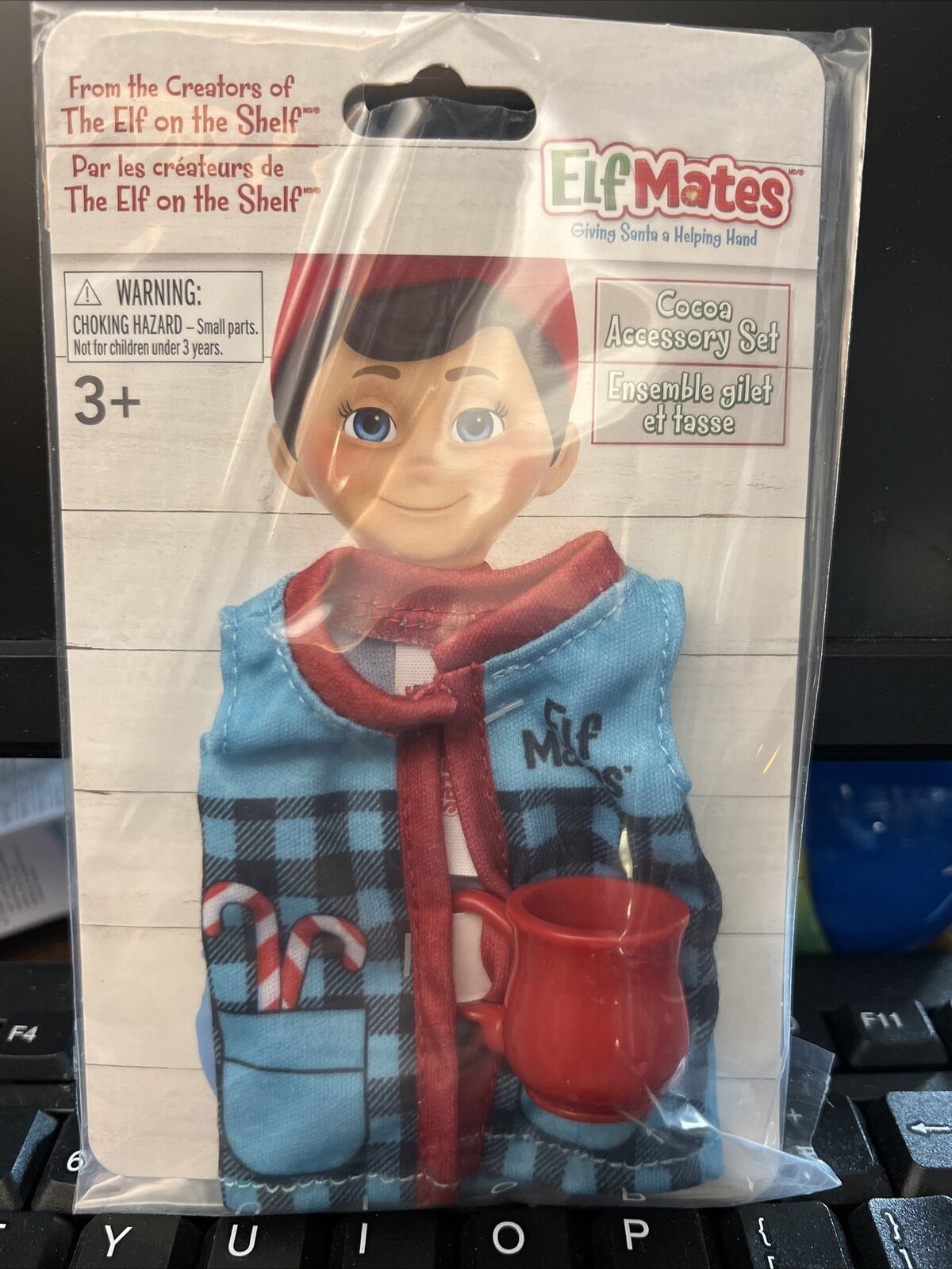 NEW Elf on the Shelf Elf Mates Cocoa Accessory Set Christmas Fun