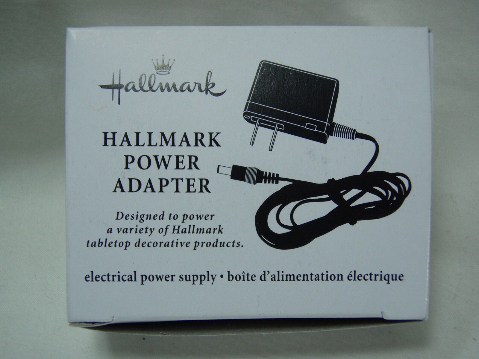2012 Hallmark Power Adapter use with Tabletop accessories Snowglobes
