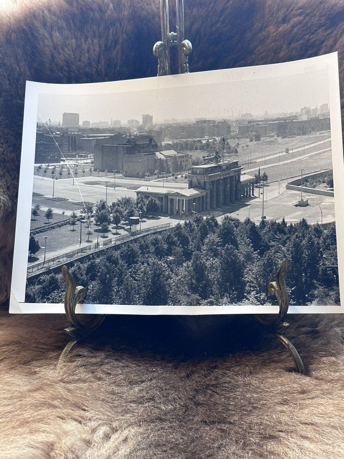 Vintage 1971 Press Photograph Sights Of Berlin 