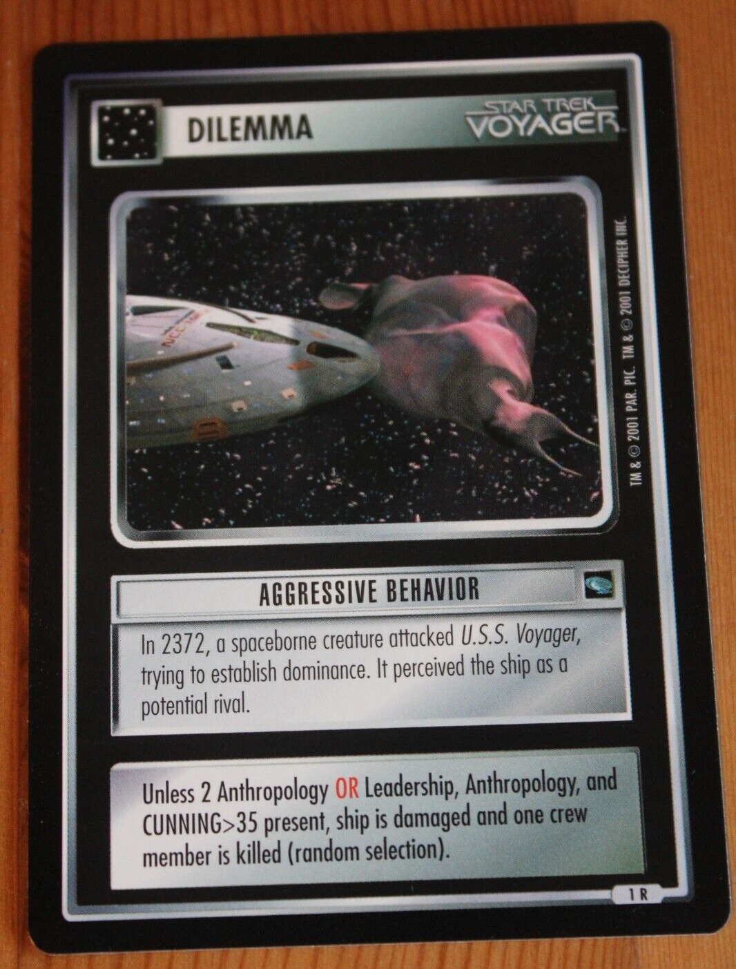 Star Trek CCG - Voyager - Aggressive Behavior - 1R