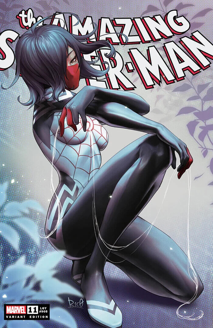AMAZING SPIDER-MAN #11 (R1C0 EXCLUSIVE SILK VARIANT) COMIC BOOK ~ Marvel