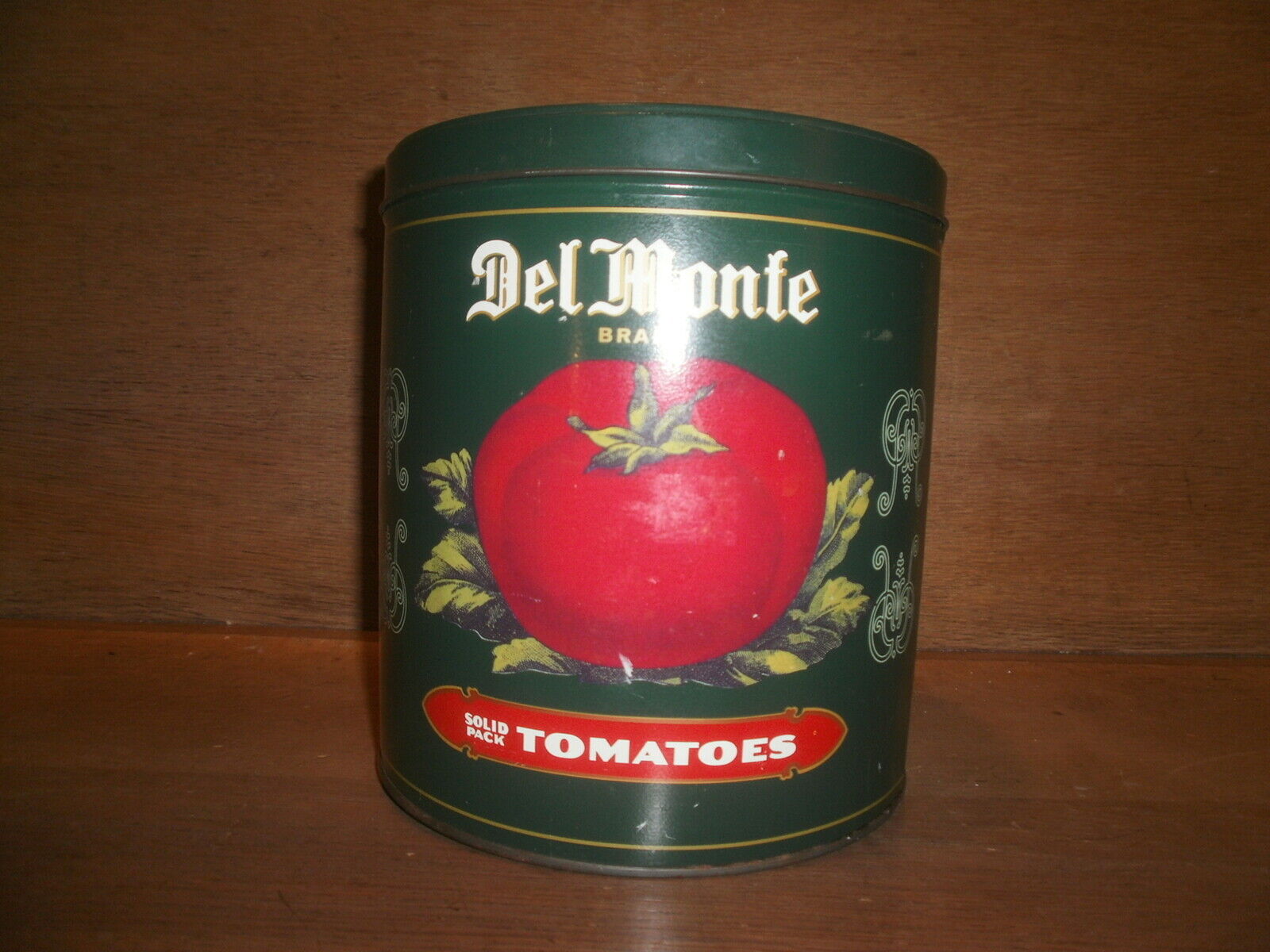 Vintage    Del Monte Tomatoes Tin Can