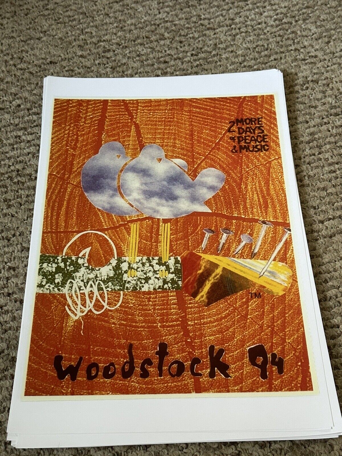 Woodstock 1994 Poster 11 x 17 (338)