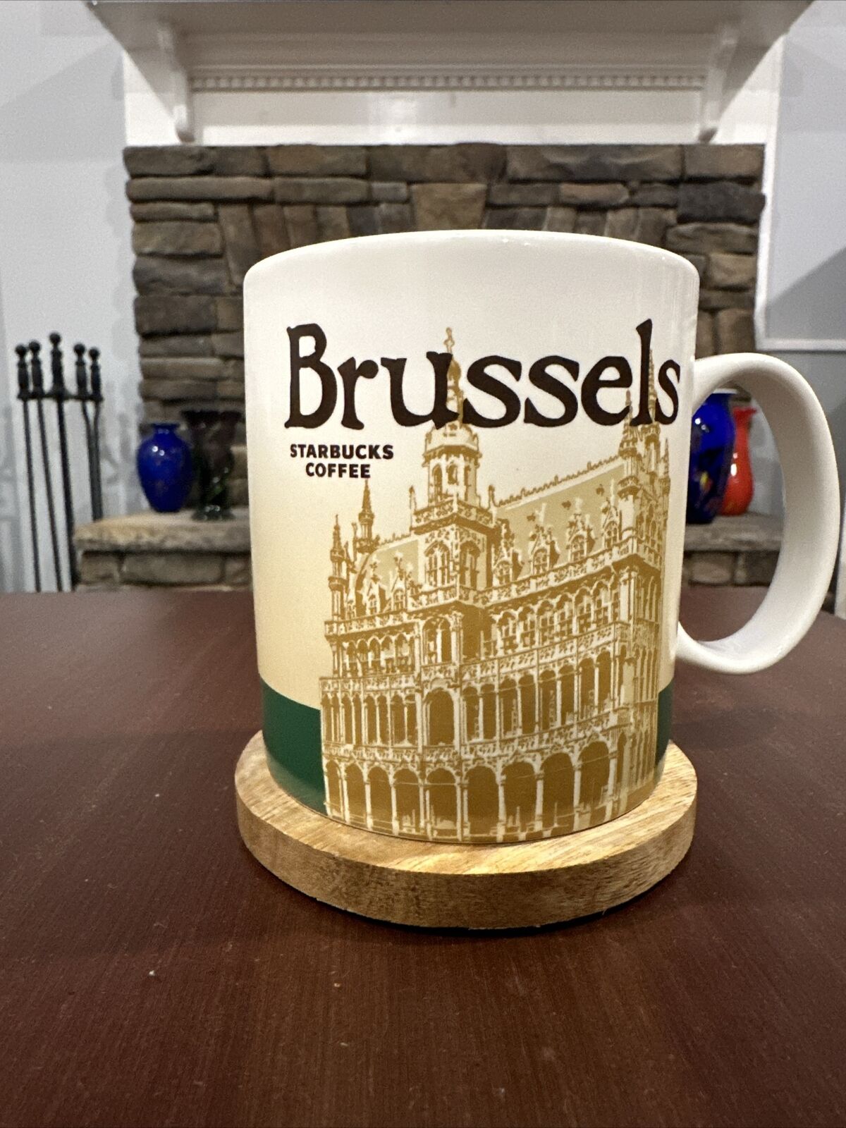 Starbucks BRUSSELS Belgium Mug Global Icon City Series Coffee Cup 16 Oz 2014