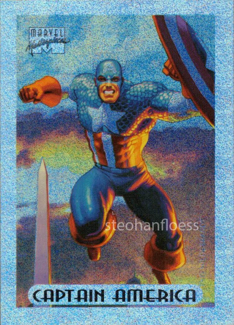 1994 Marvel Masterpieces Holofoil Insert You Pick the Card Finish Your Set