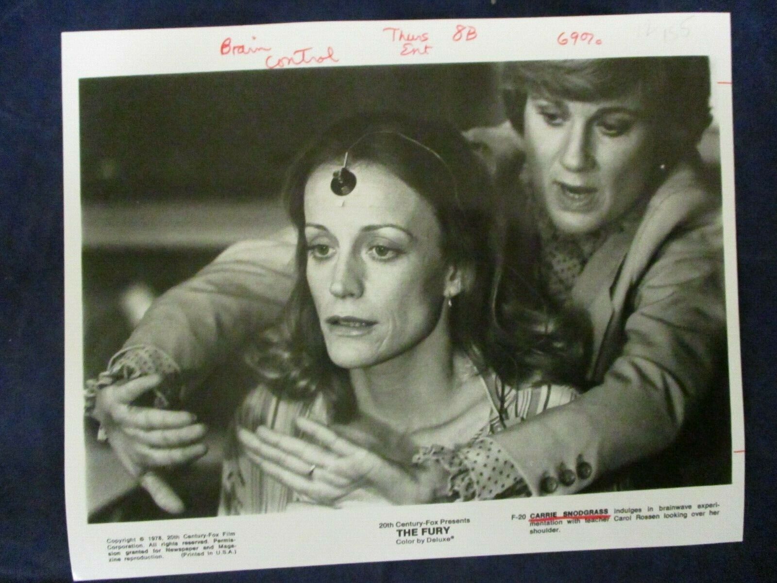 1978 Carrie Snodgrass brainwave scene \