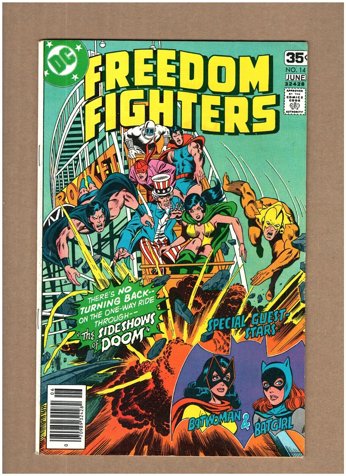 Freedom Fighters #14 DC Comics 1978 Dick Ayers VG 4.0