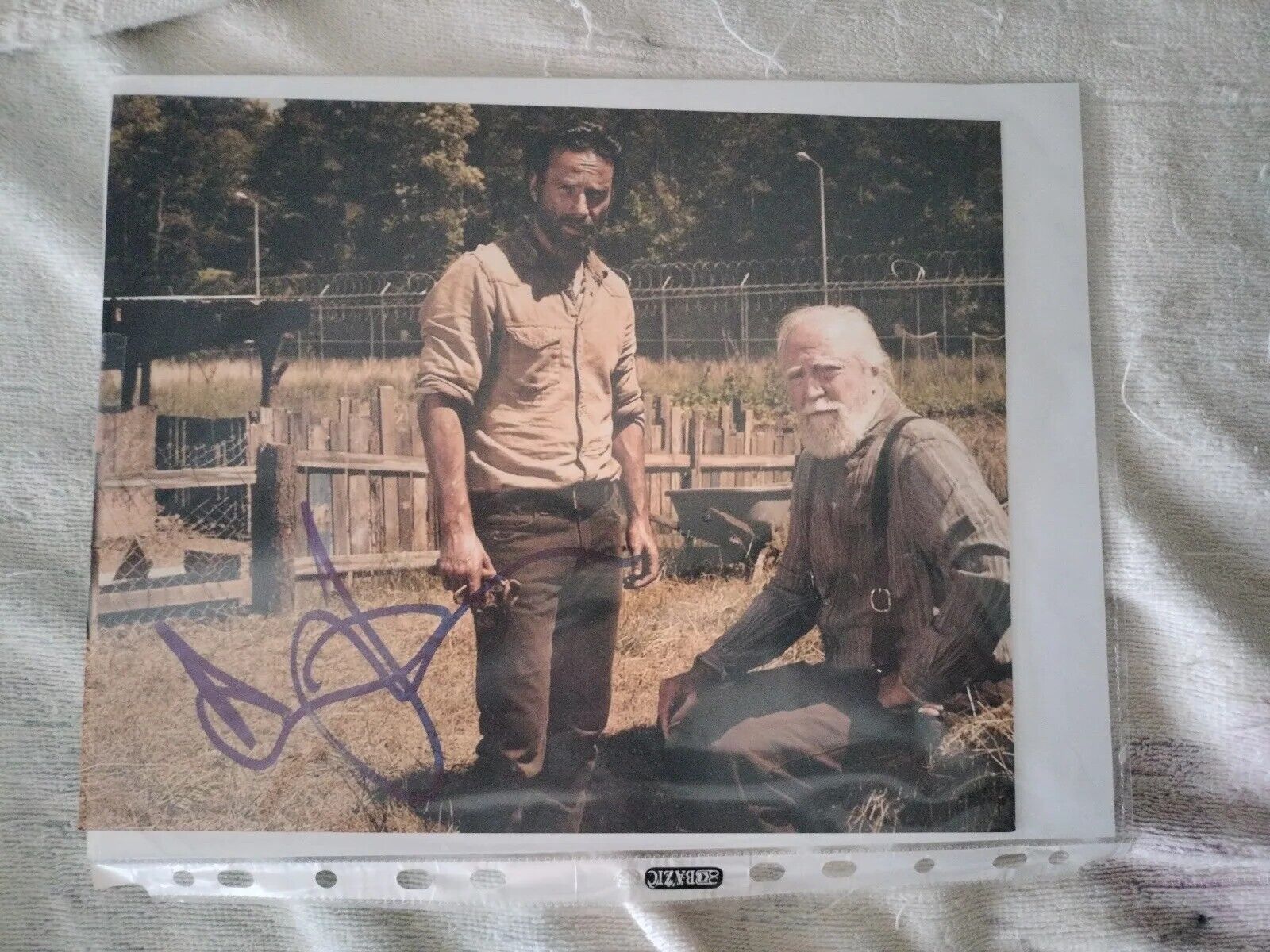 Andrew Lincoln  Signed Autograph With COA