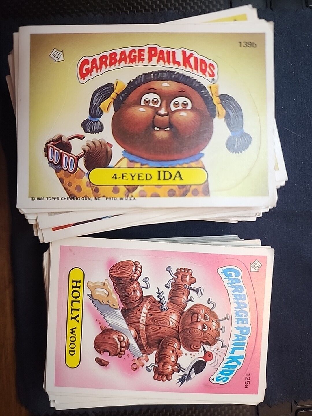 1986 TOPPS - Garbage Pail Kids - Series 4 - U Pick - 125a - 206b 3.27.24
