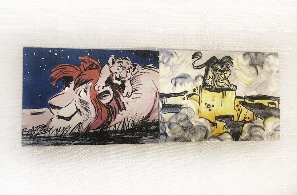 Skybox The Lion King Series II Thermography Chase A King And His Heir T4 Scar T7