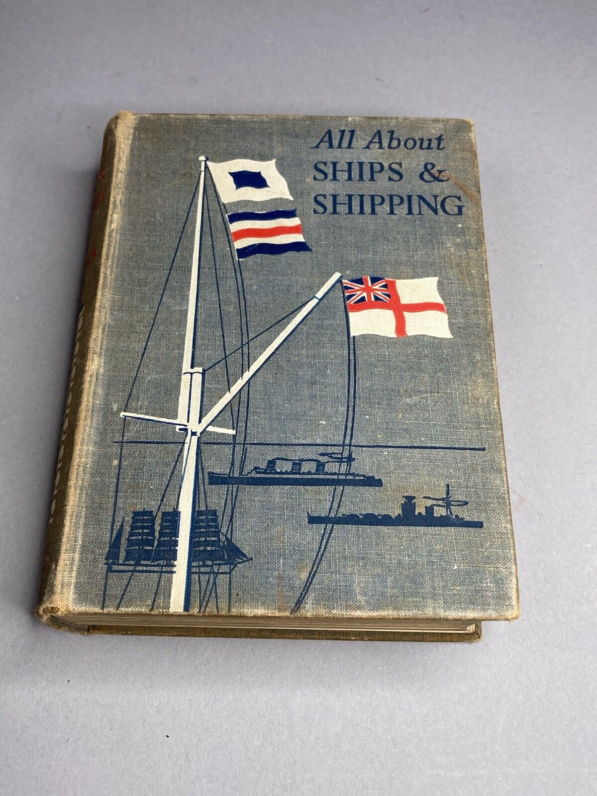  ALL ABOUT SHIPS AND SHIPPING by Edwin P. Harnack Faber 1938 Maritime Book Vtg