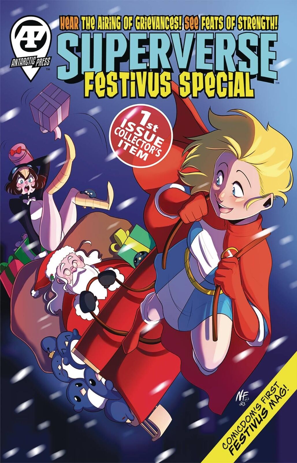 Superverse Festivus Special Oneshot Cvr A Antarctic Press Comic Book