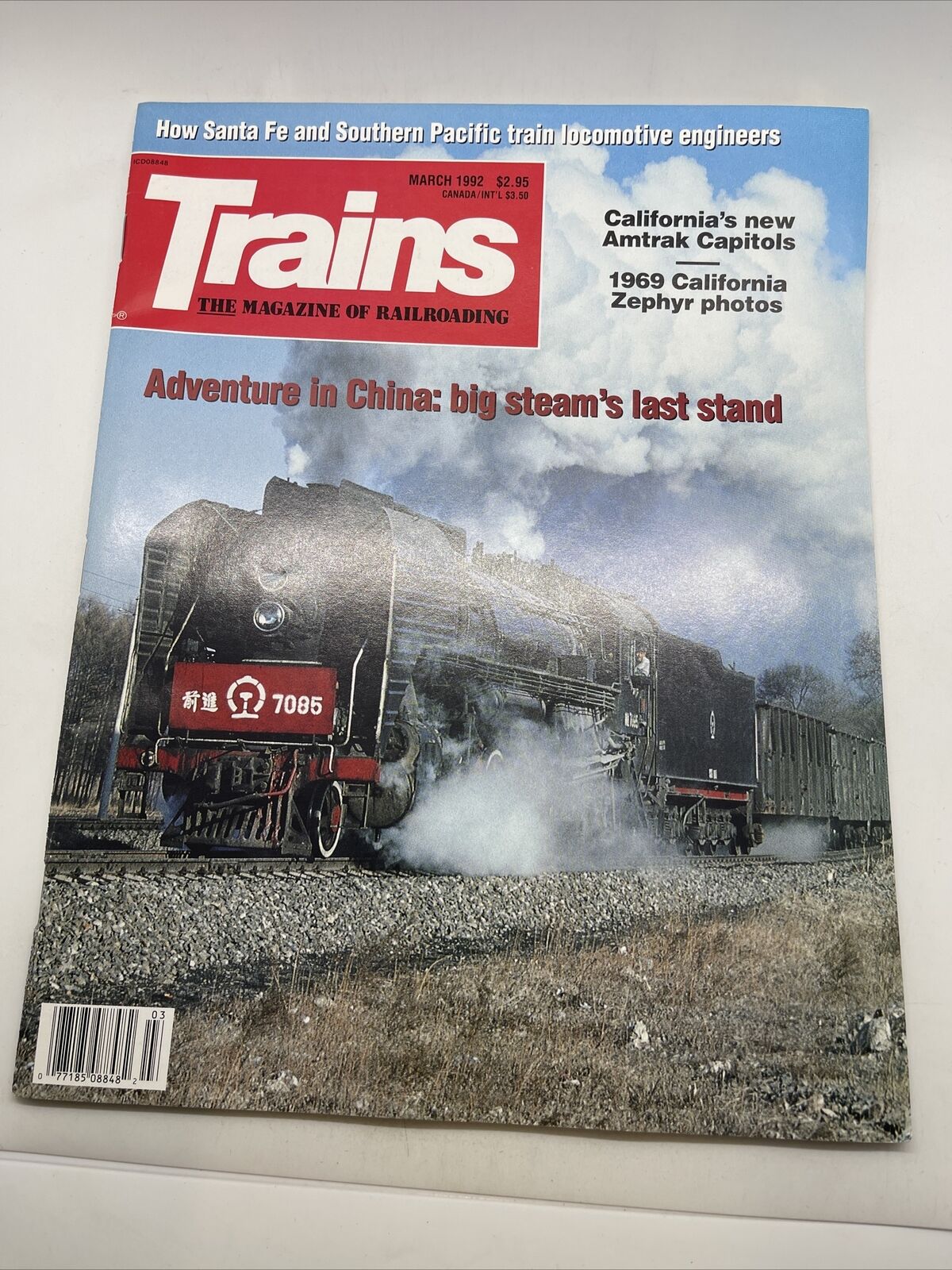 Trains Magazine Of Railroading March 1992