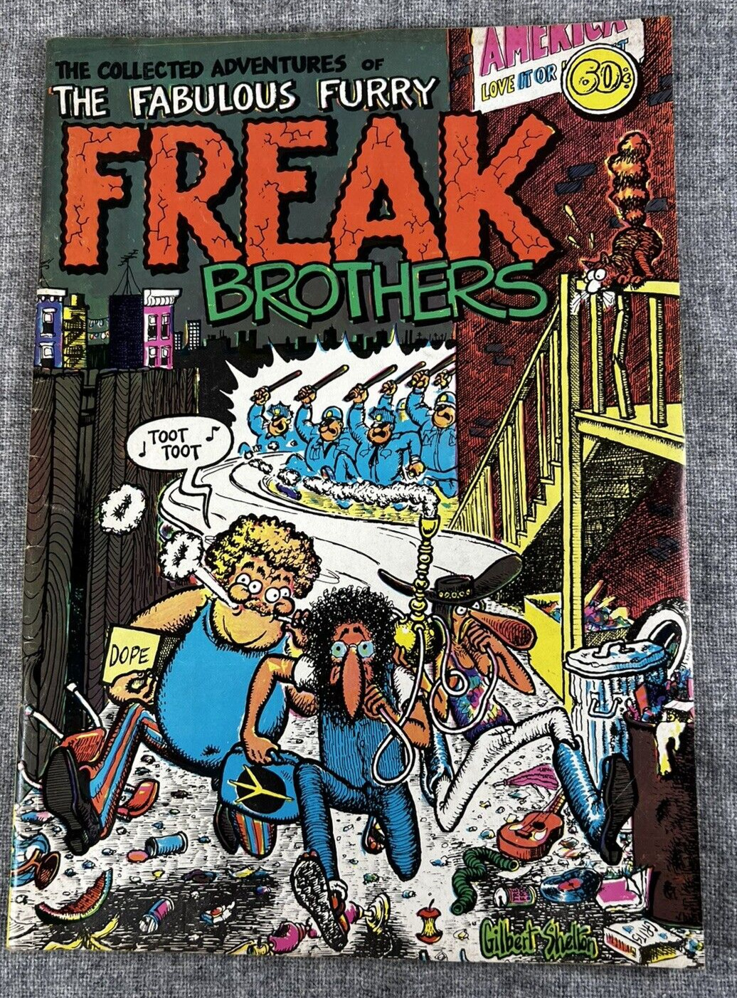 1971 The Collected Adventures of the Fabulous Furry Freak Brothers Comic #1