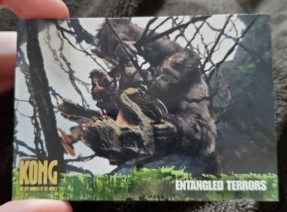 Entangled Terrors #49 2005 Topps King Kong The 8th Wonder of the World Card 