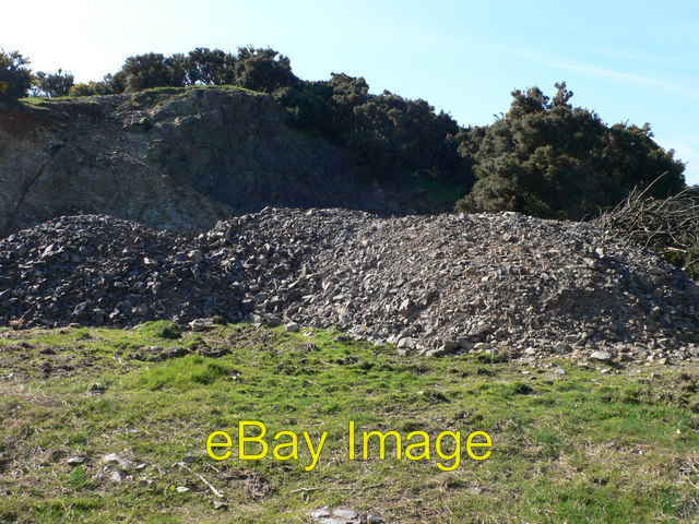 Photo 6x4 Small quarry near Prion Pant-pastynog  c2010