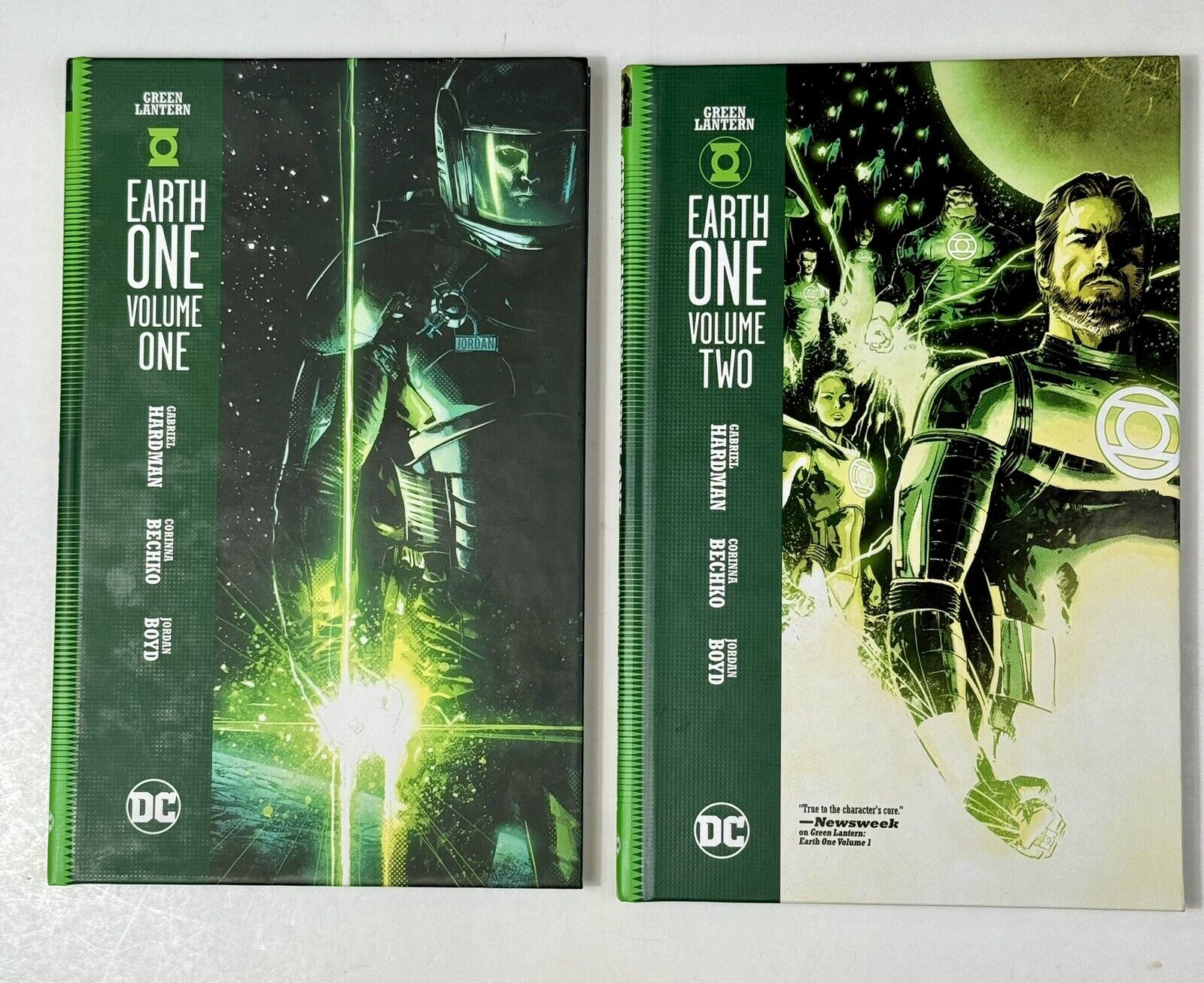 Green Lantern: Earth One Volume 1 & 2 COMPLETE SERIES, Hardman, Bechko, Boyd