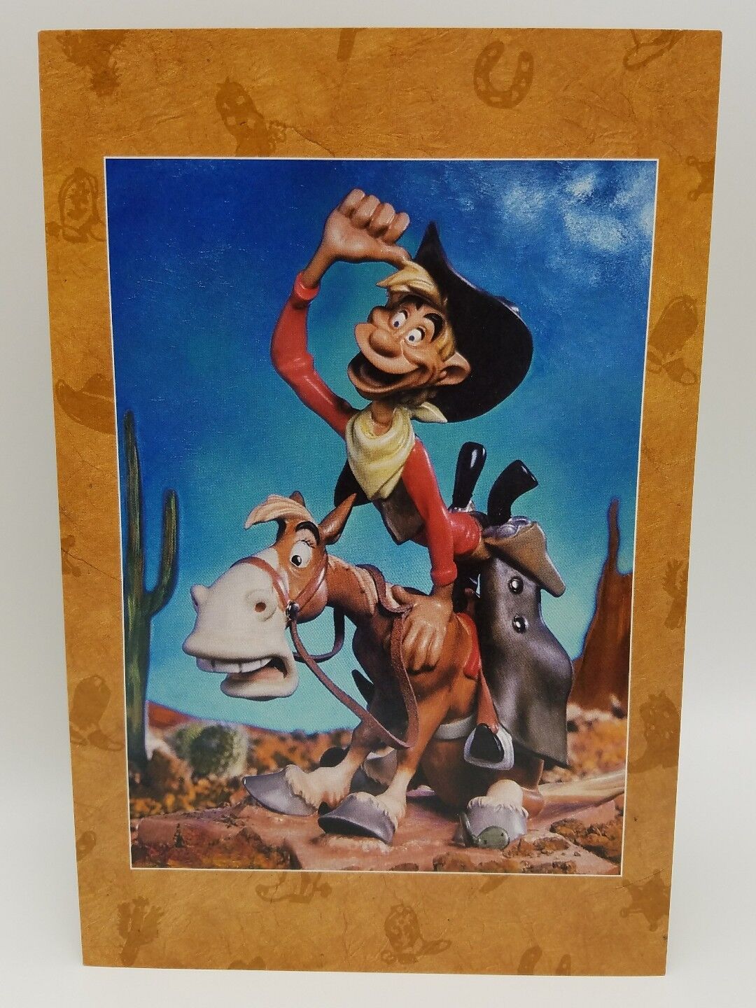 WDCC Disney Pecos Bill Announcement Booklet Pamphlet 5.5 x 8.5 RARE Hard 2 Find