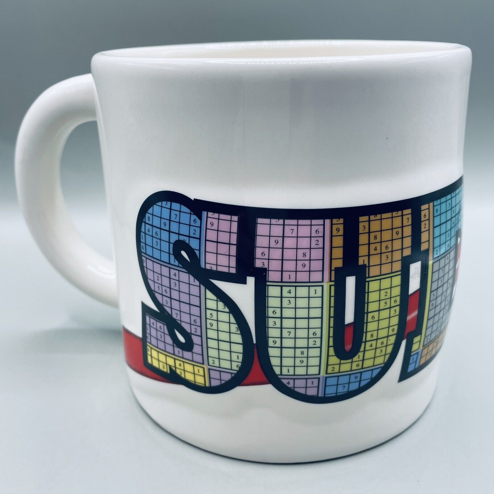 Sudoku Puzzle Mug Coffee Cup Novelty 2006 Sherwood Brands