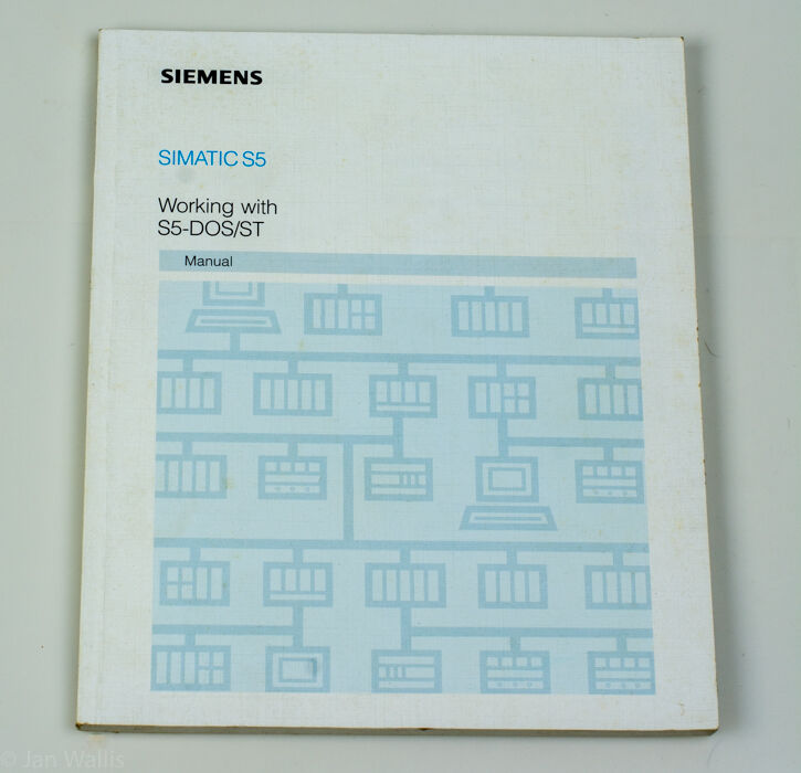 SOFTWARE - SIEMENS SIMATIC S5  WORKING WITH S5-DOS/ST