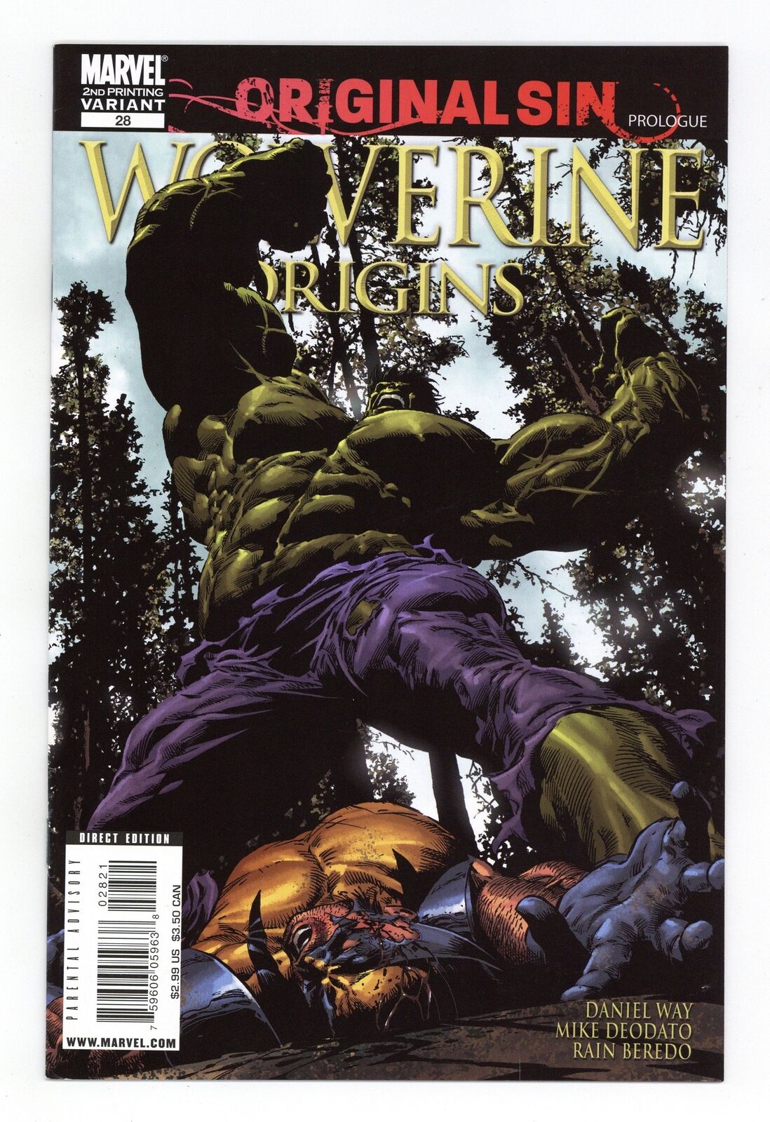 Wolverine Origins #28 2nd Printing FN+ 6.5 2008