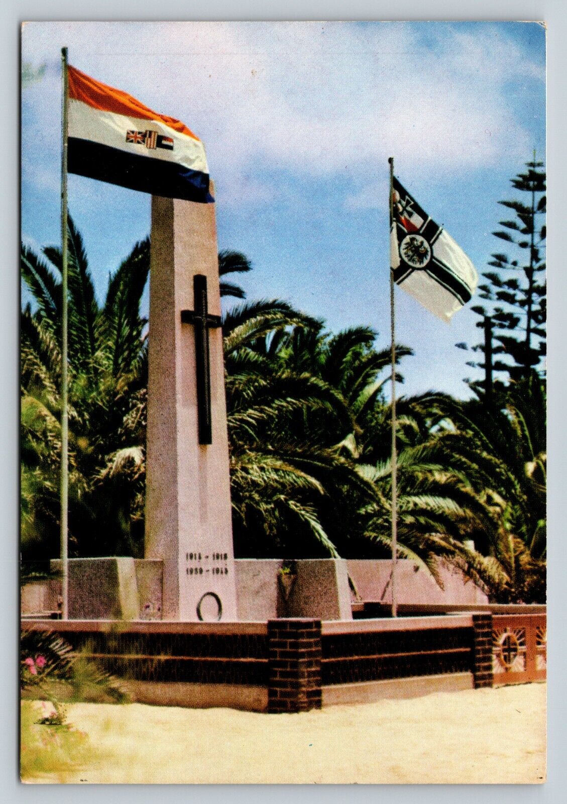 War Memorial at Swakopmund S.W.A 4x6\