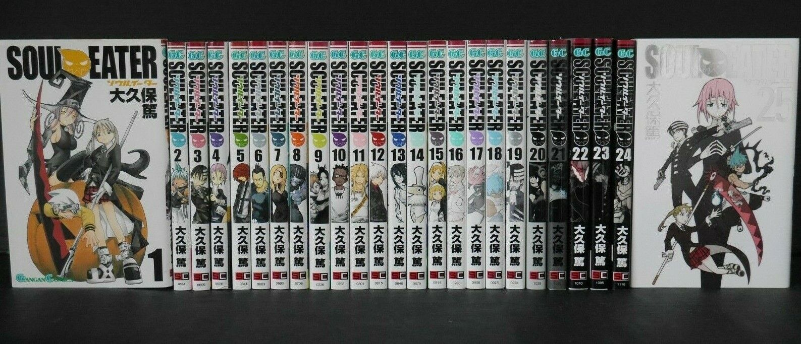 Soul Eater Vol.1-25 Full Manga Set by Atsushi Ohkubo - From Japan