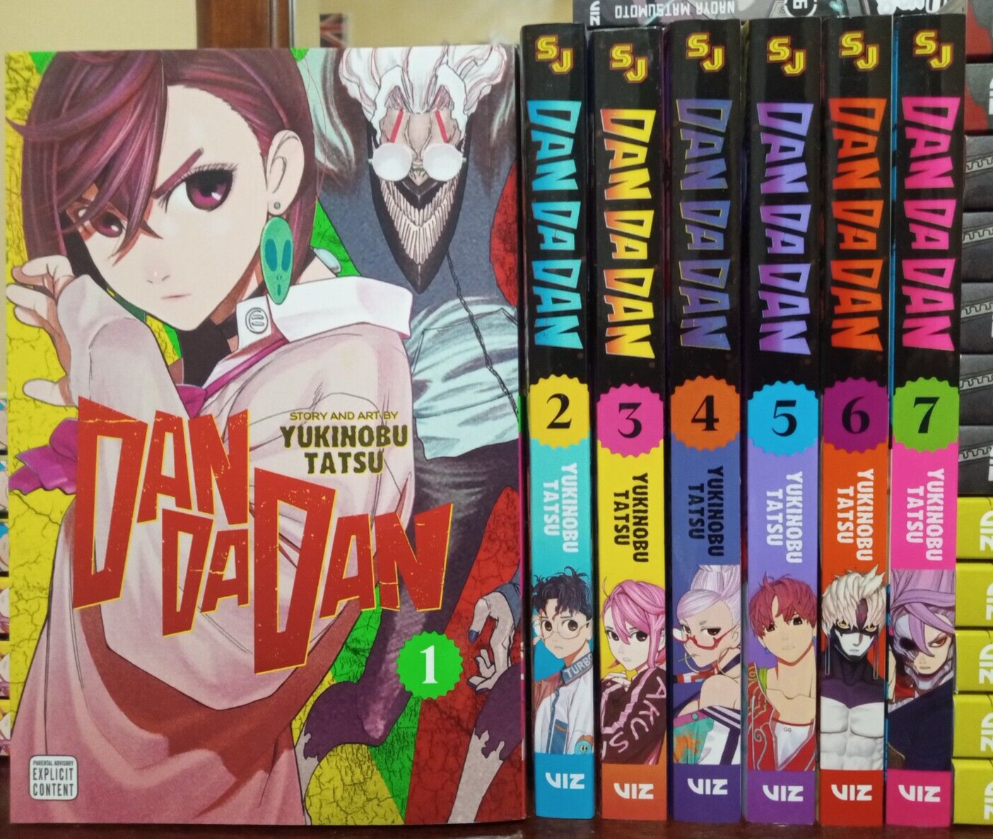 DanDaDan Complete Manga Set Vol. 1-7 Yukinobu Tatsu English *NEW*