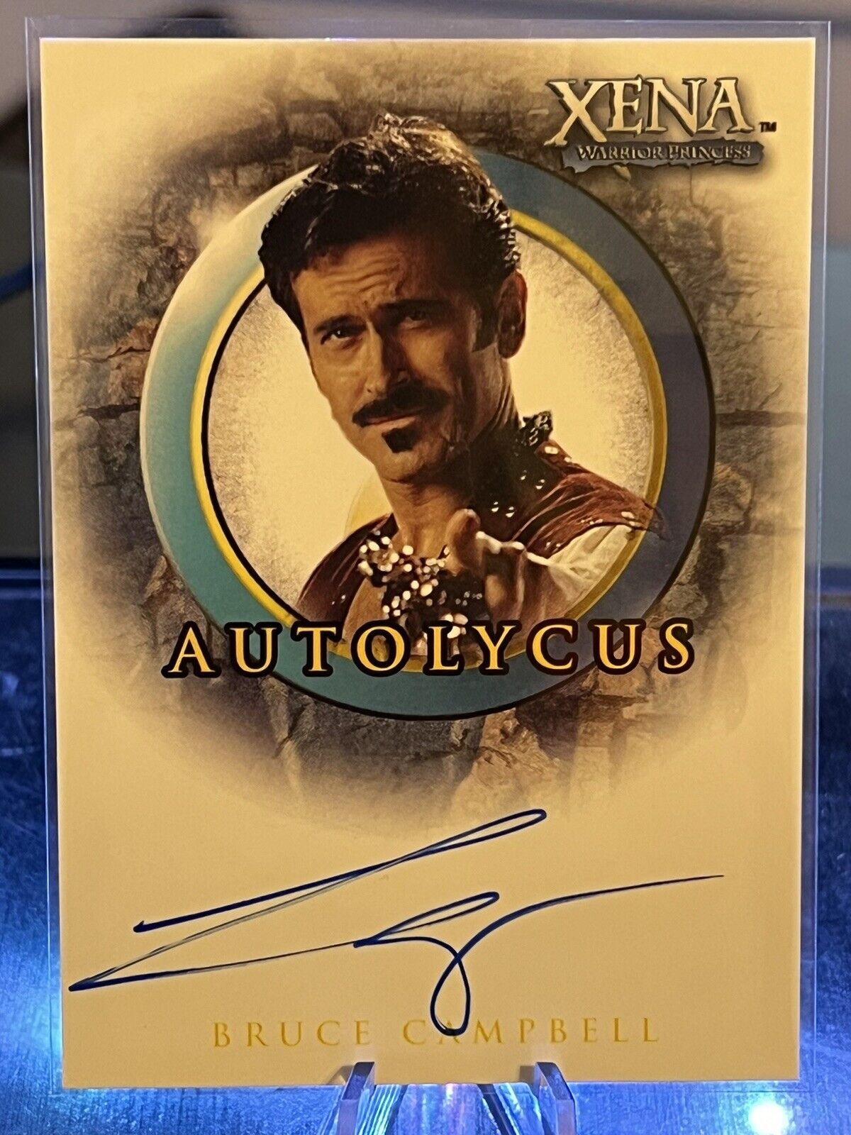 The Quotable Xena Warrior Princess Bruce Campbell as Autolycus as Autograph Card