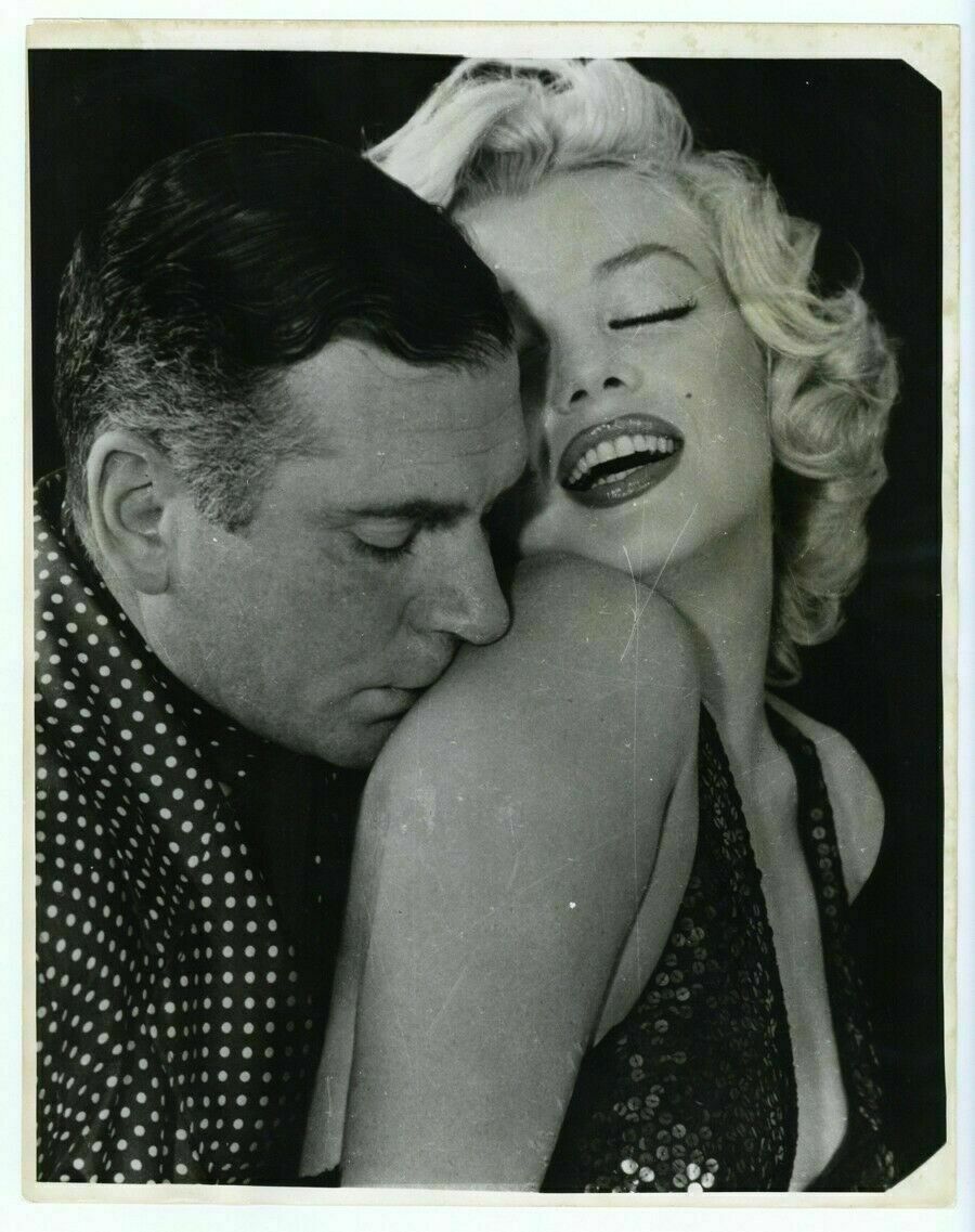 Marilyn Monroe & Laurence Olivier 11x14 Photo 1956 Prince And The Showgirl XL43