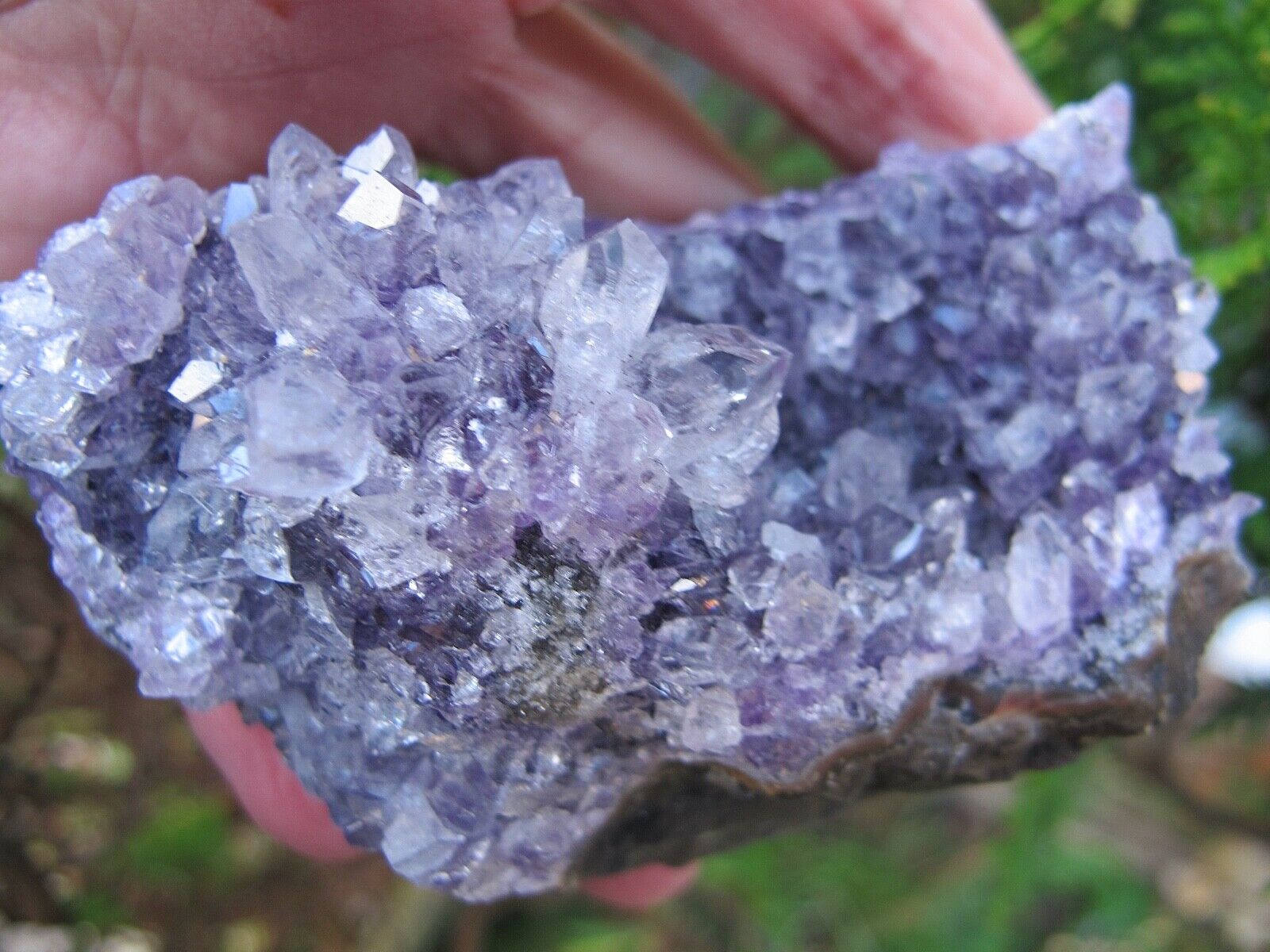 Amethyst Crystal Healing Natural purple specimen intuition Immune System 284g