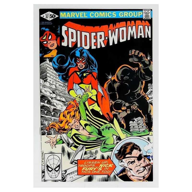 Spider-Woman (1978 series) #37 in Near Mint minus condition. Marvel comics [j&
