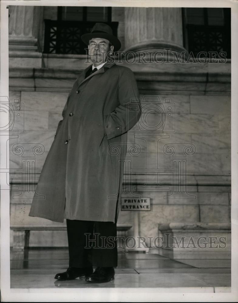 1934 Press Photo Harlan F. Stone at Opening Session U.S. Supreme Court