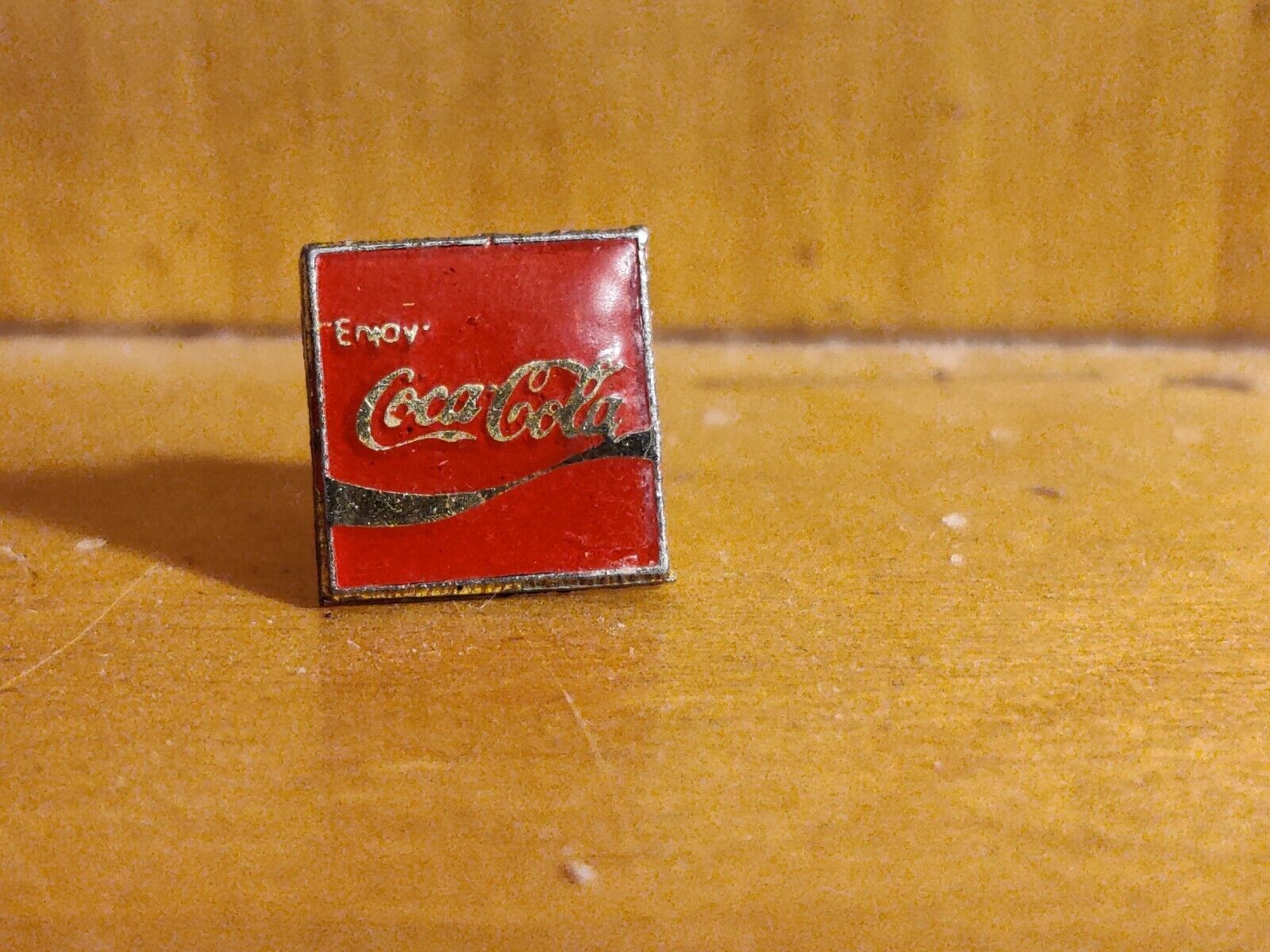 Vintage Coke Adds Life Enamel Pin rare