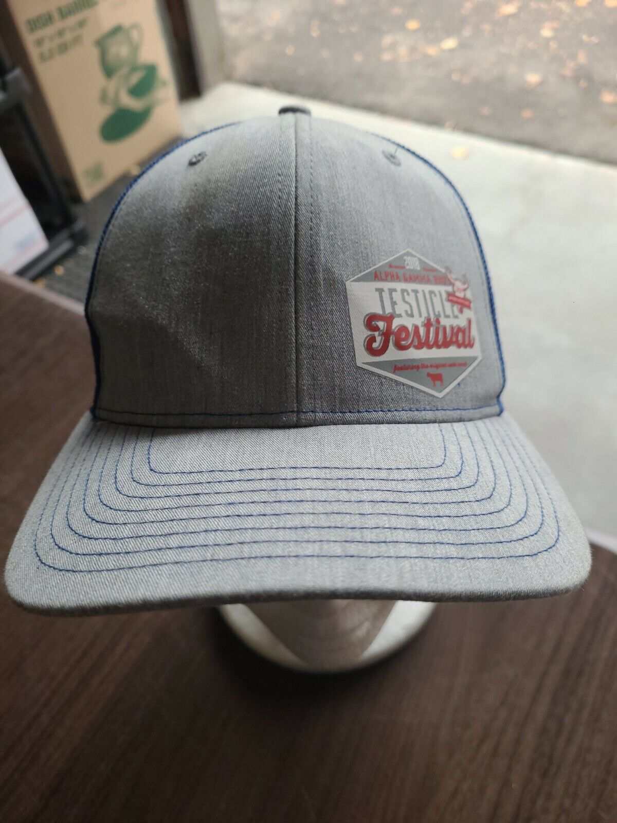 2018 Alpha Gamma Rhos Testicle Festival Baseball Hat
