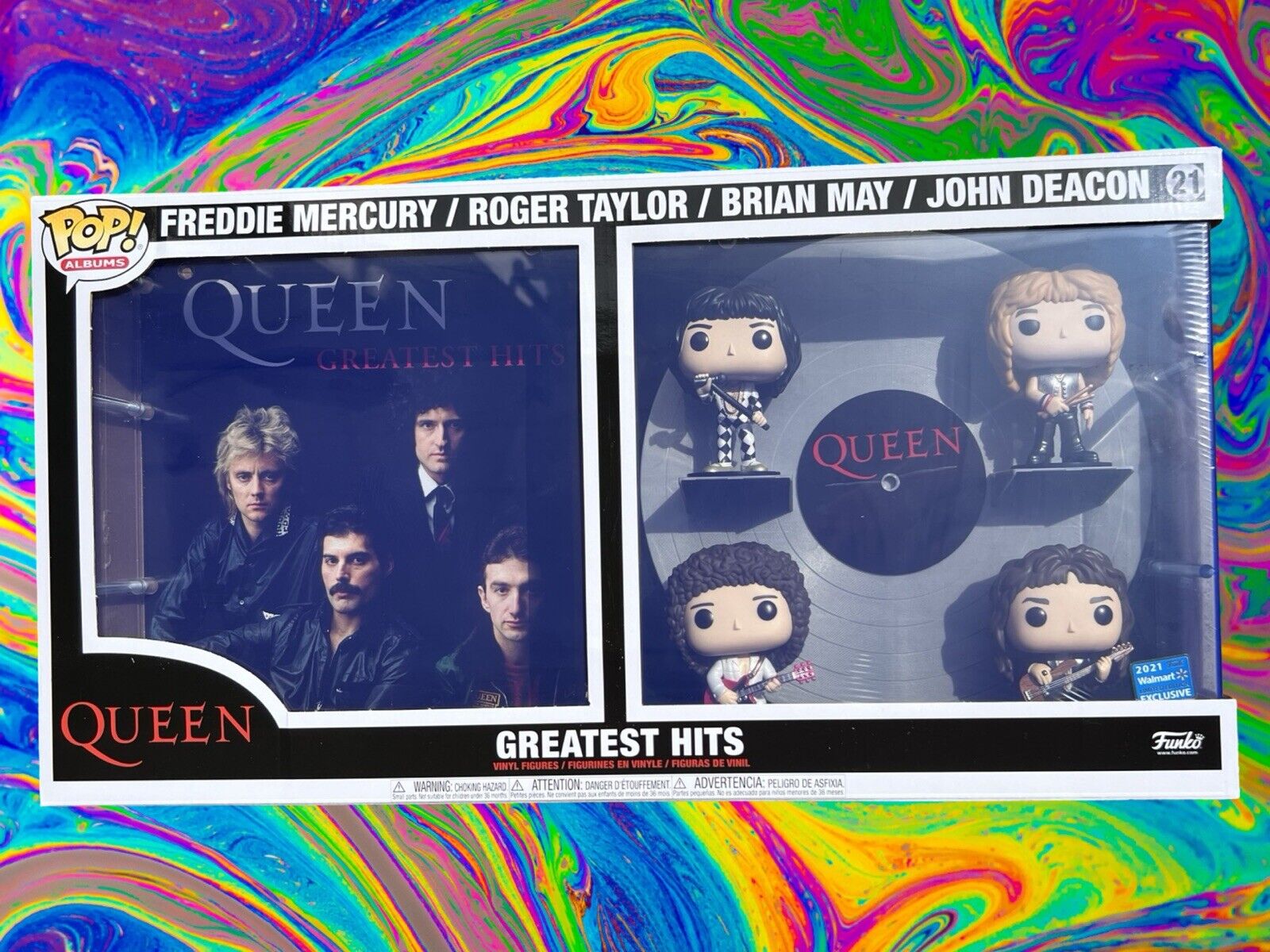 New Queen Funko Pop Deluxe Album #21 Greatest Hits Walmart Exclusive