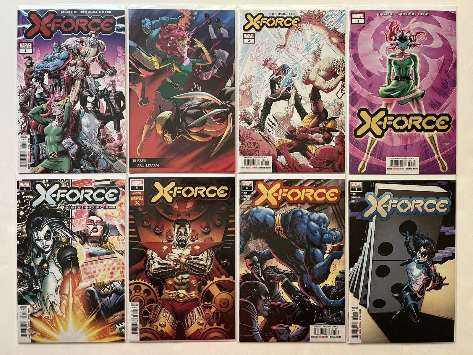 X-FORCE 1-50 ANNUAL COMPLETE SERIES RUN 2019-24 VARIANTS BENJAMIN PERCY+ PROMOS