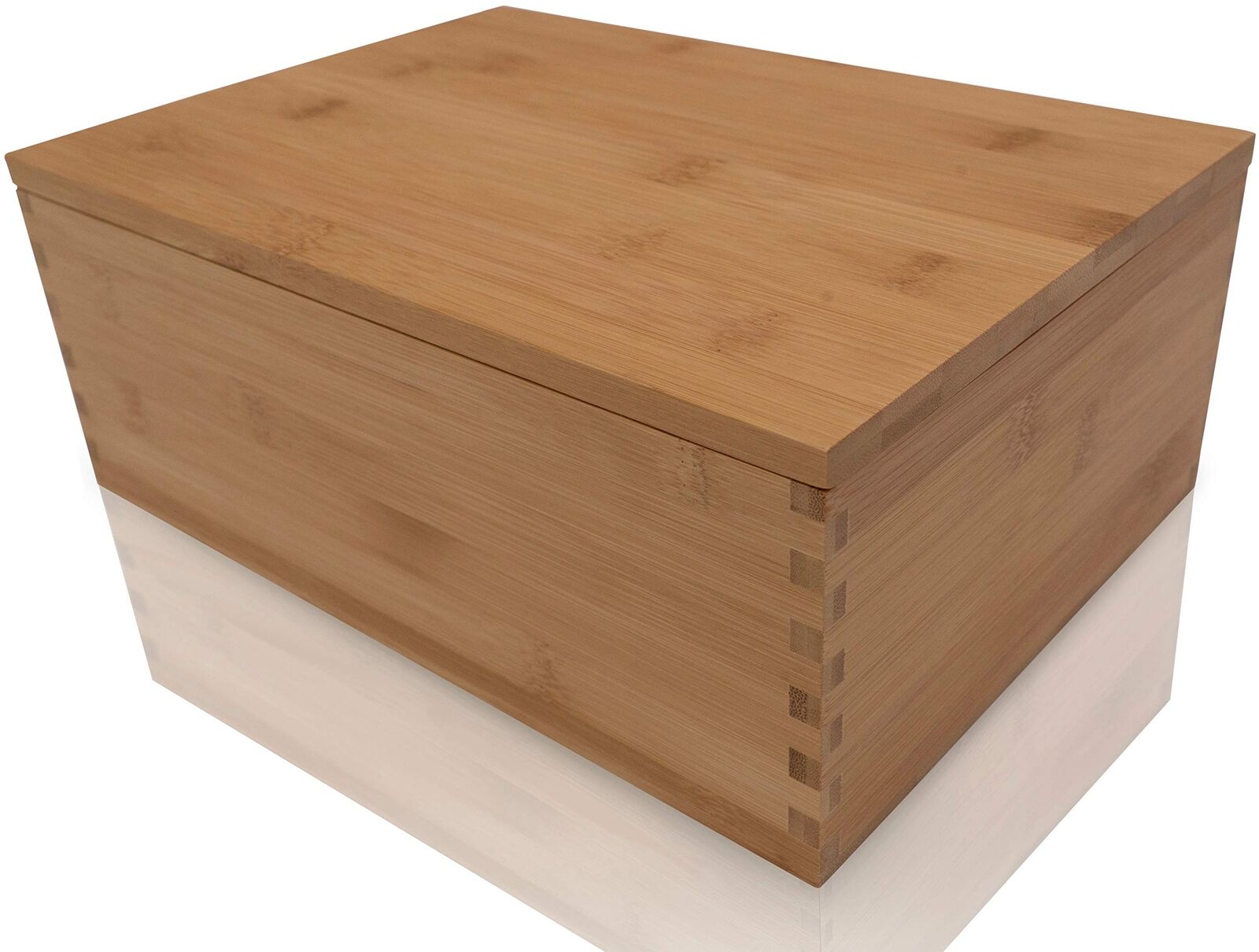 Wood Stash Box with Rolling Tray - Wood Storage Box Stash Boxes
