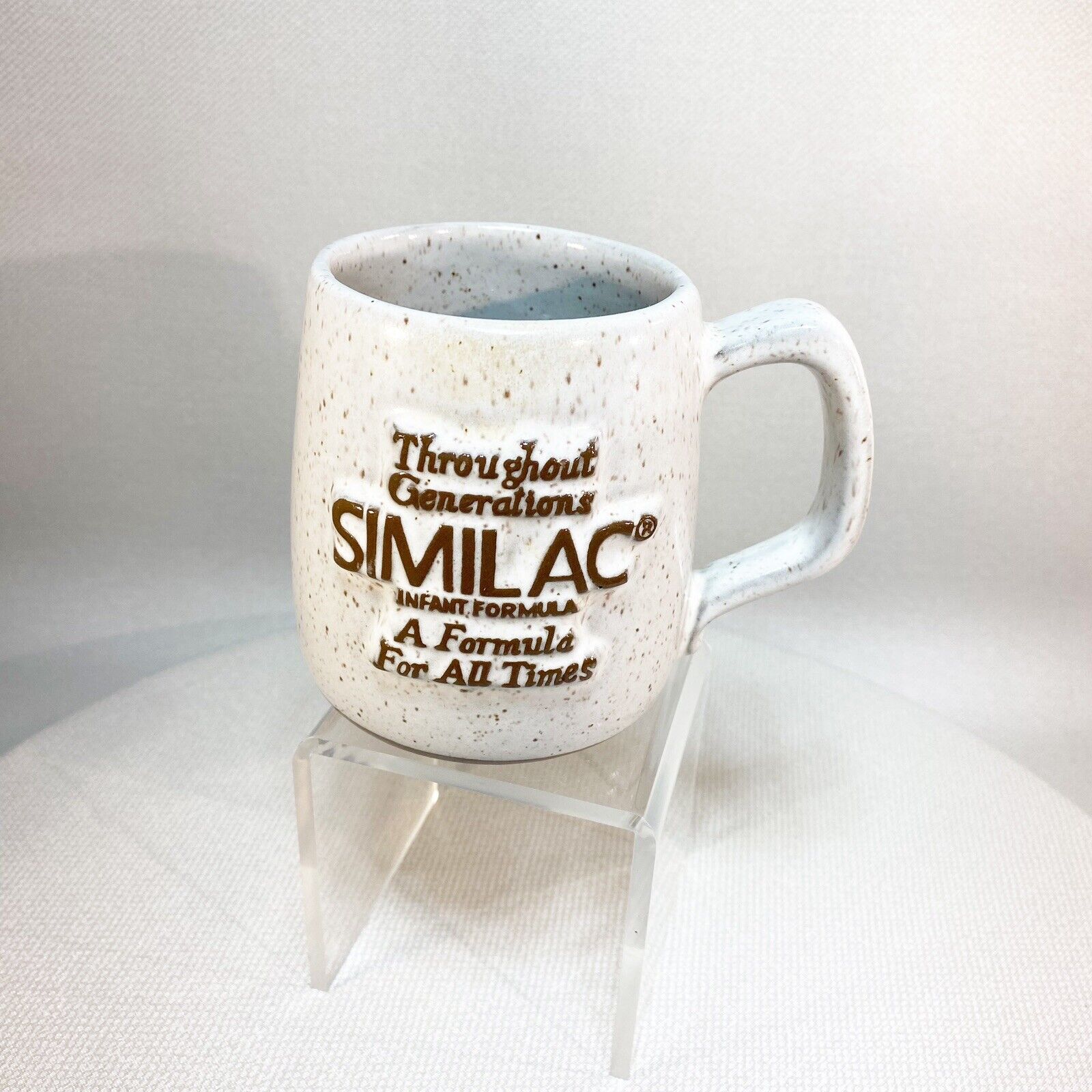 Vintage Similac Infant Formulas Pottery Coffee Mug