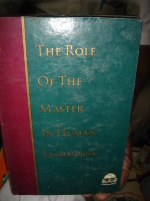 INDIA RARE - THE ROLE OF THE MASTER IN HUMAN EVOLUTION BY RAJAGOPALACHARI 1995