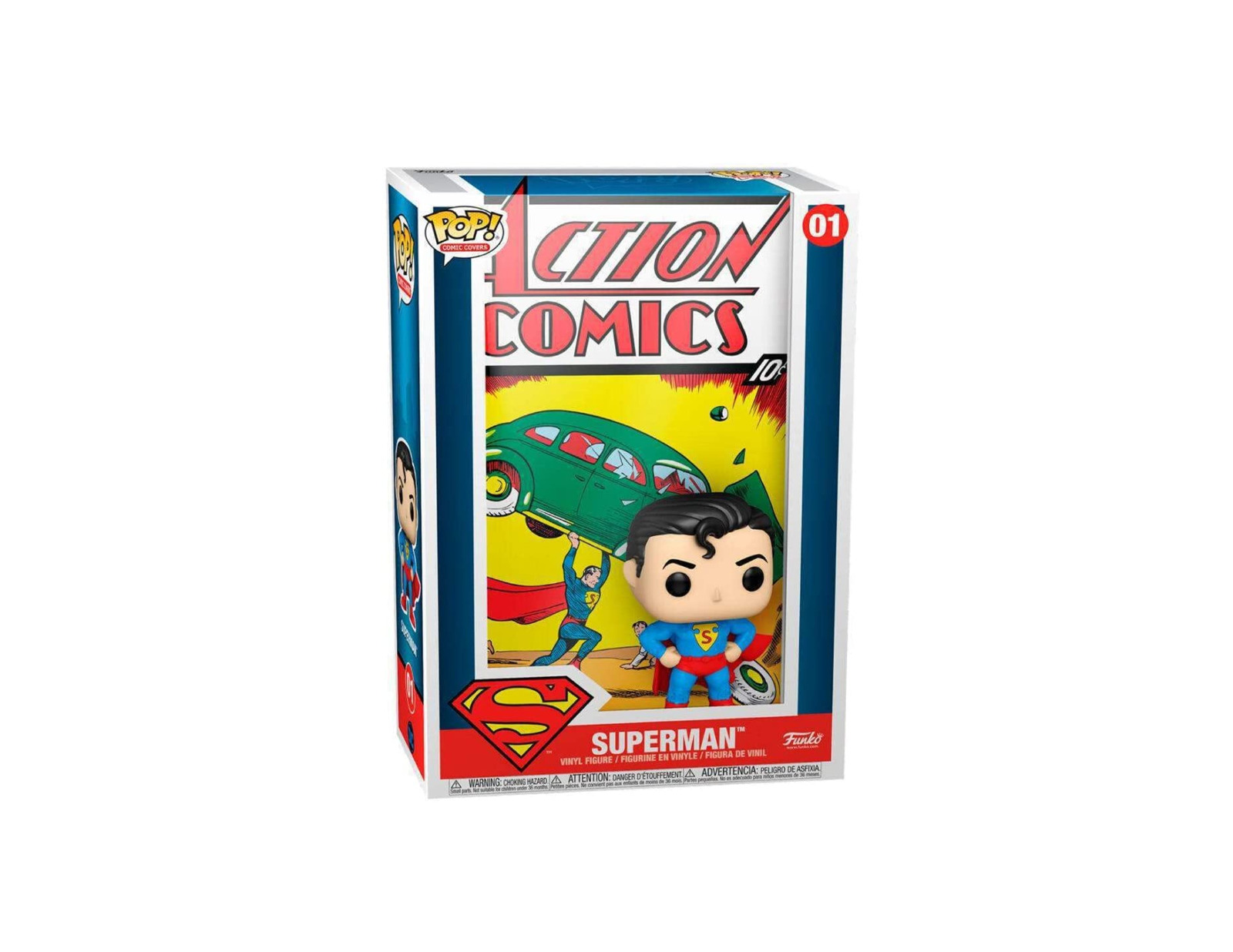 Funko Pop Comic Cover - DC - Superman Action Comic #01
