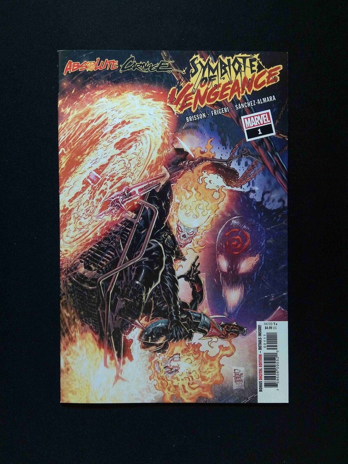 Absolute Crnage Symbiote of  Vengeance #1  MARVEL Comics 2019 NM