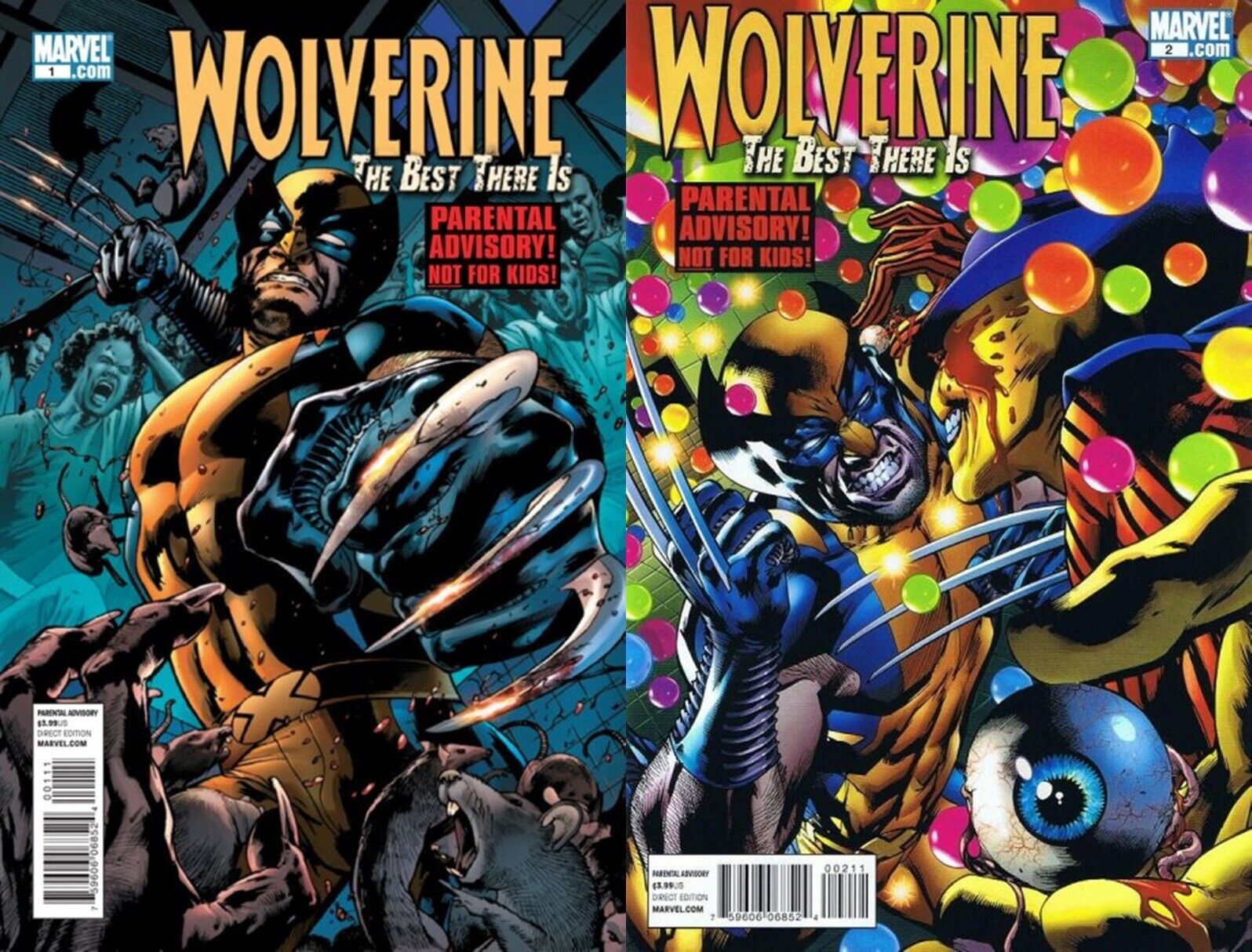 Wolverine: The Best There Is #1-2 (2011-2012) Marvel Comics - 2 Comics