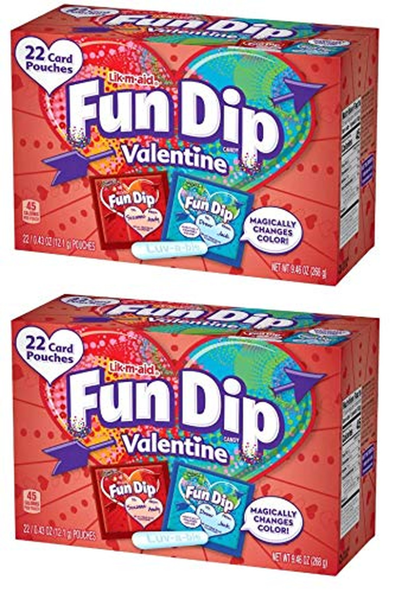FUN DIP Valentine'S Day Exchange Candy & Card Kit 44 Count Pack_Ab