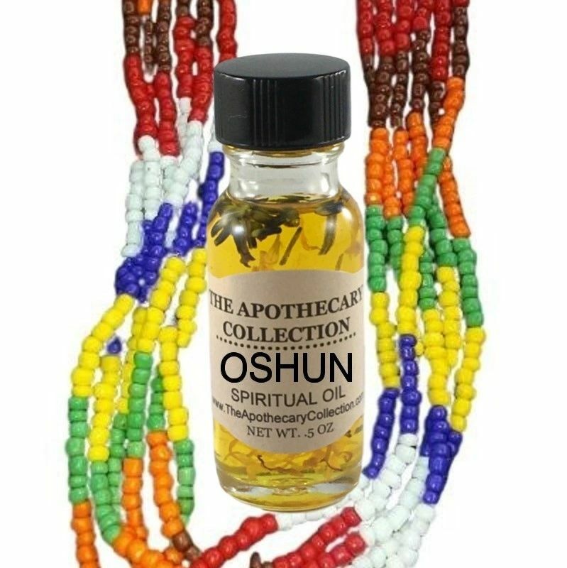 OSHUN ORISHA SANTERIA Spiritual Oil 1/2 oz. by The Apothecary Collection