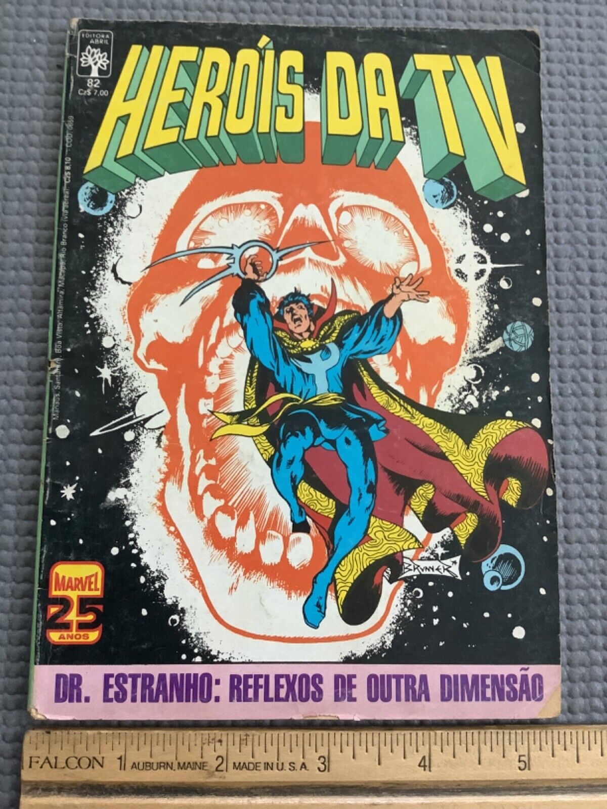 Marvel Comics Brazil Portuguese Doctor Strange 49 Avengers 160 Micronauts 6 \'86 