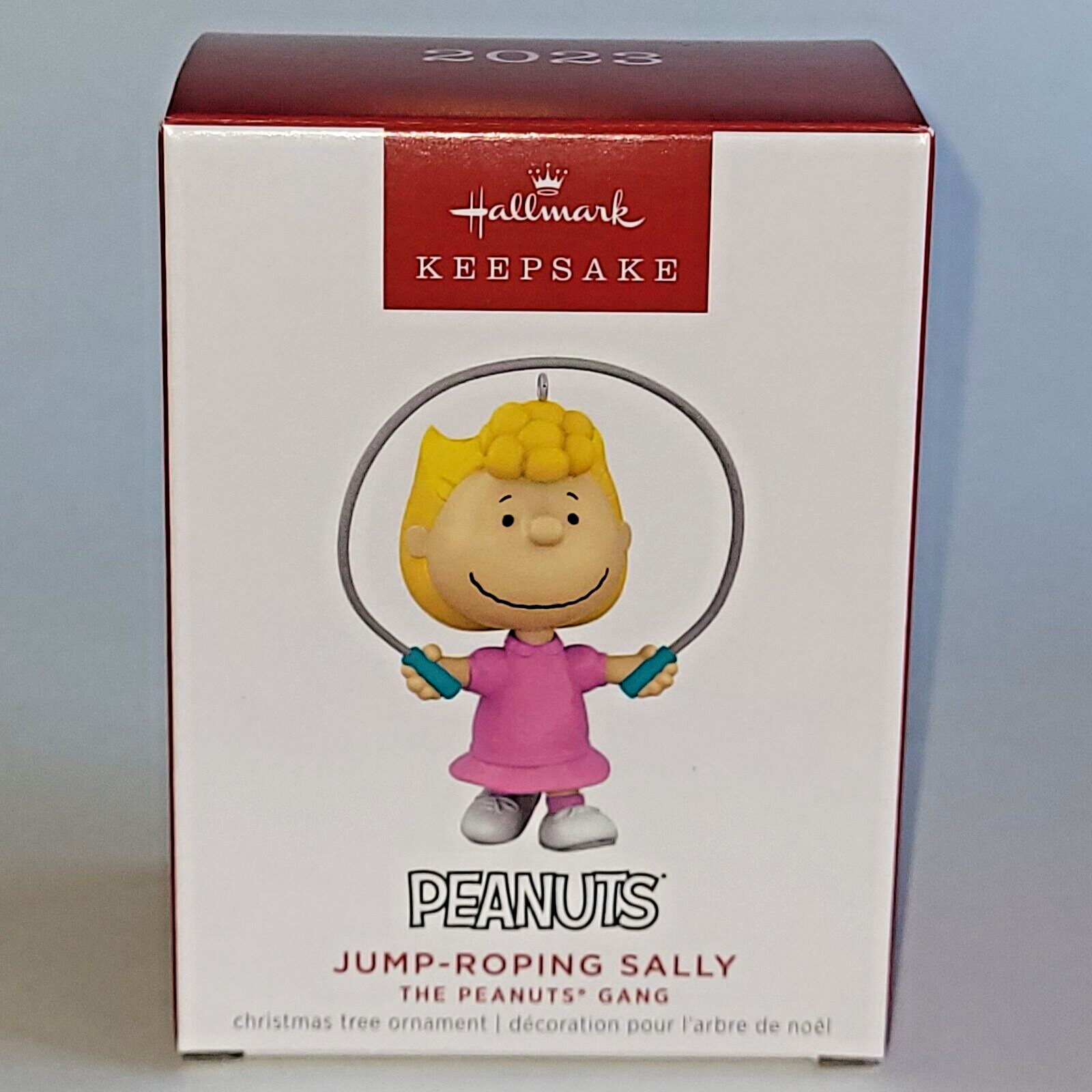 2023 Hallmark Keepsake The Peanuts Gang Jump Roping Sally Ornament