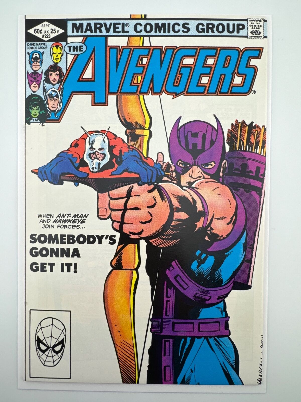 Avengers #223 - Near MInt- 9.2