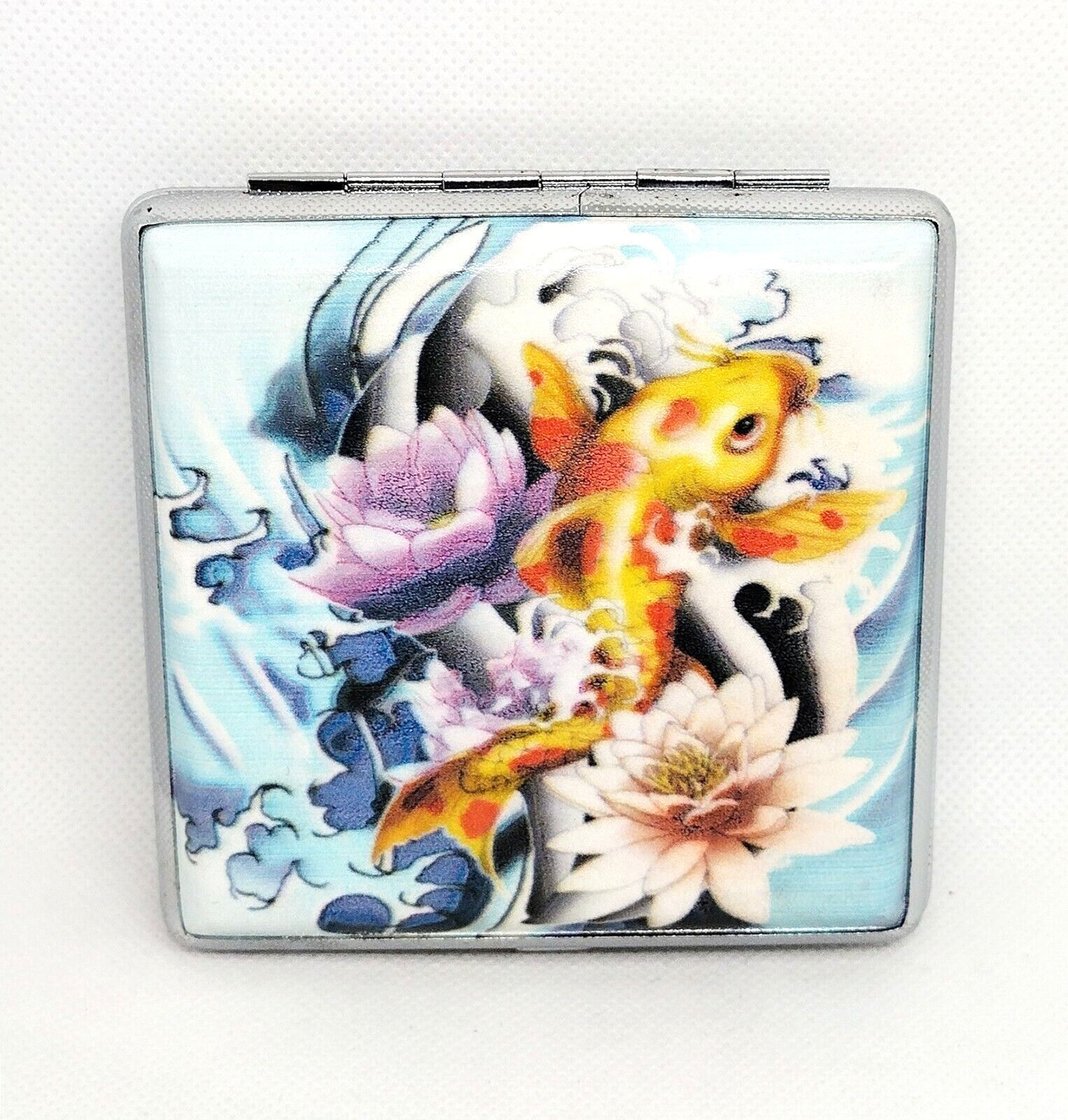 RYO Tattoo Fish Style #3 PU Leather Double Wrapped King Size Cigarette Case