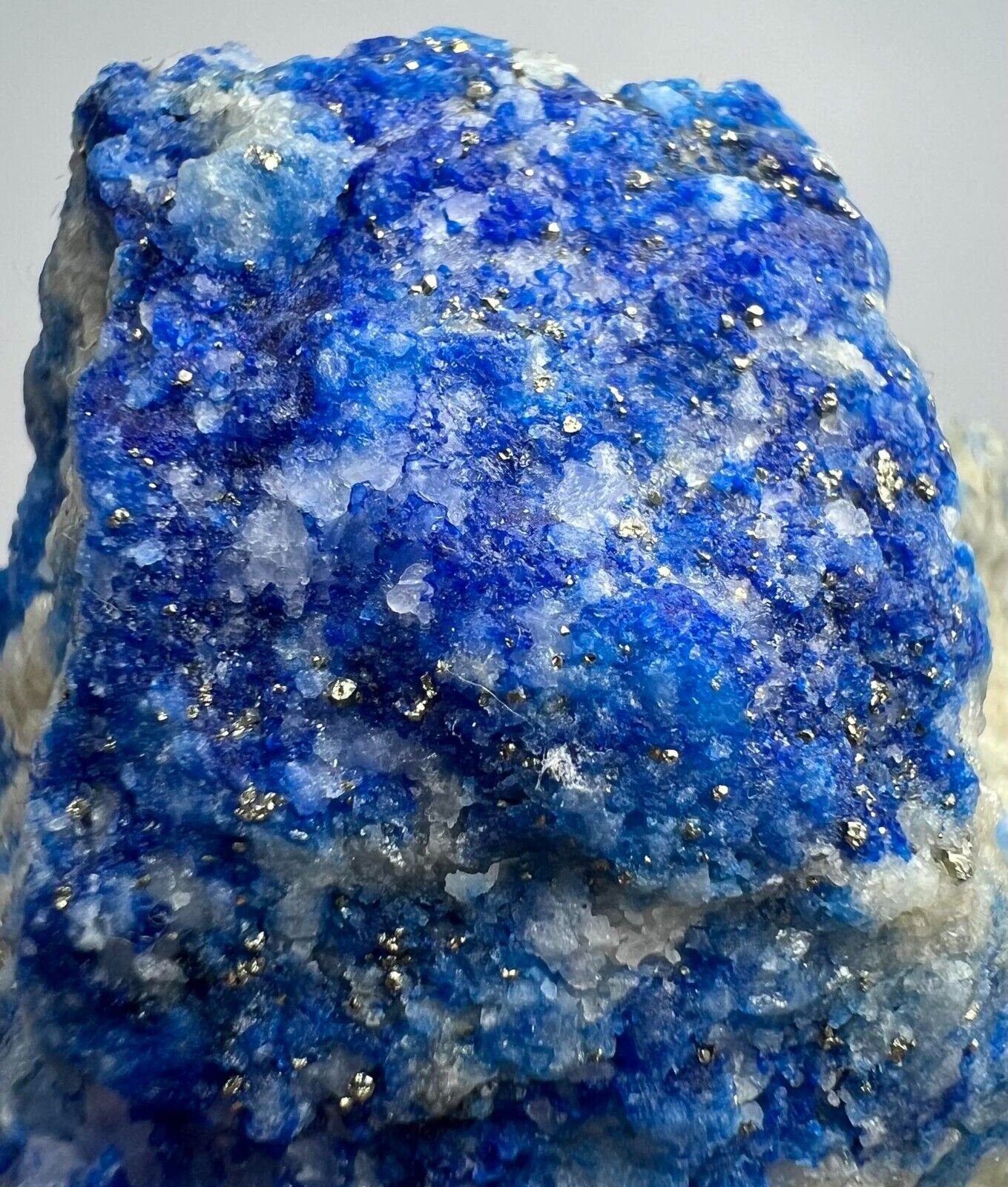 306 GM. Rare Natural Hauyne with Afghanite and Pyrite Inclusion on Matrix @AFG